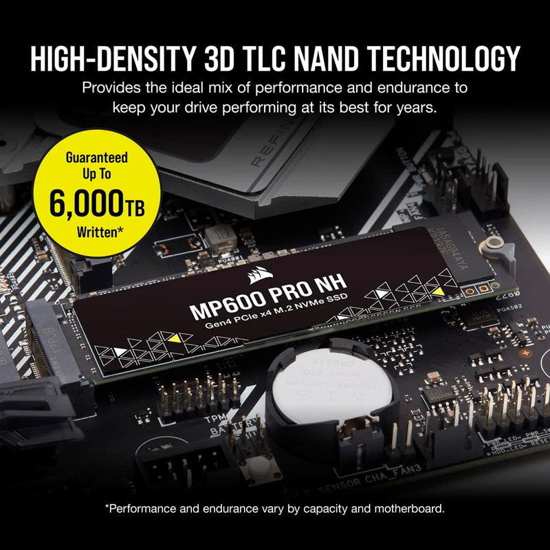 CORSAIR 4TB MP600 PRO NH CSSD-F4000GBMP600PNH M.2 2280 PCIe Gen4 x4 SSD