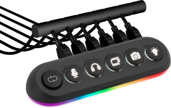 Streamplify Hub Deck 5 RGB USB 集線器