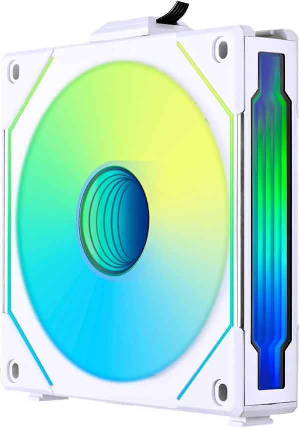 LIAN LI UNI FAN SL Infinity 120 Reverse Blade WHITE white ARGB 12cm Case Fan UF-RSLIN120-1W