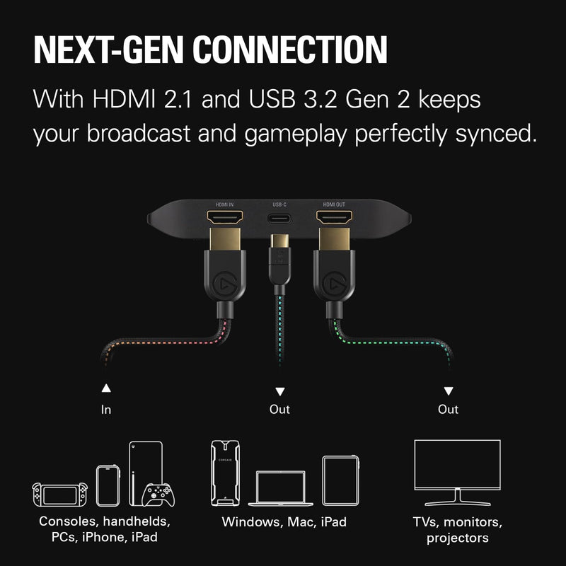 Elgato Game Capture 4K X 遊戲影像擷取卡