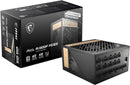 MSI 1300W MEG Ai1300P PCIE5 ATX 3.0 80Plus Platinum Full Modular Power Supply (PS-MEA13P5)