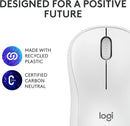 Logitech M240 靜音藍牙滑鼠 - Off White 白灰色 910-007123 原裝行貨