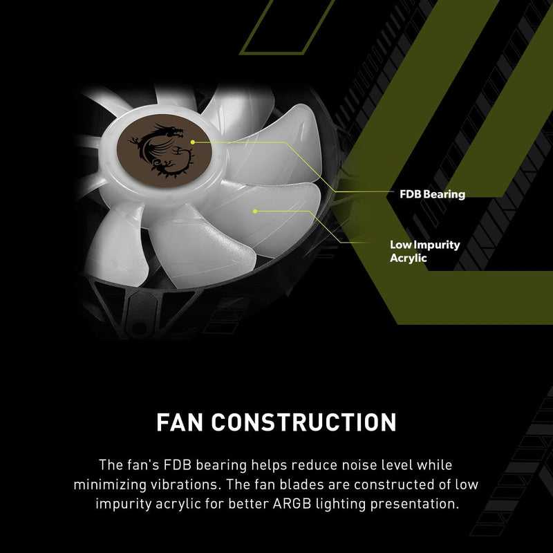 MSI MAG CORELIQUID E240 White ARGB 240mm Liquid CPU Cooler (TH-MACE24W) 