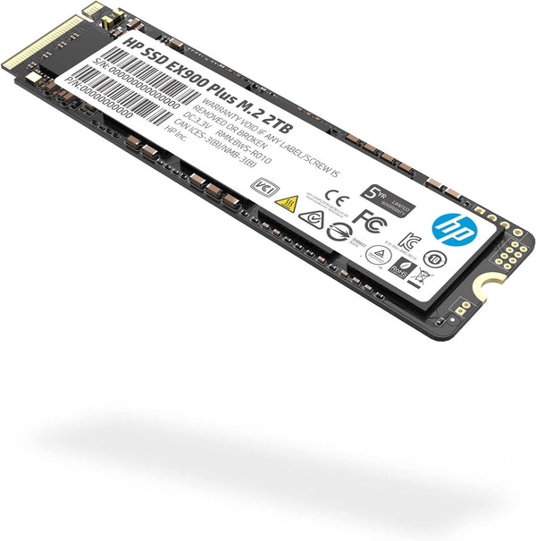 HP 2TB EX900 Plus NVMe M.2 PCIe 3x4 SSD