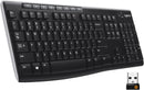 Logitech K270 Wireless Keyboard 無線鍵盤 (English Version) - Black 黑色 920-003057 原裝行貨