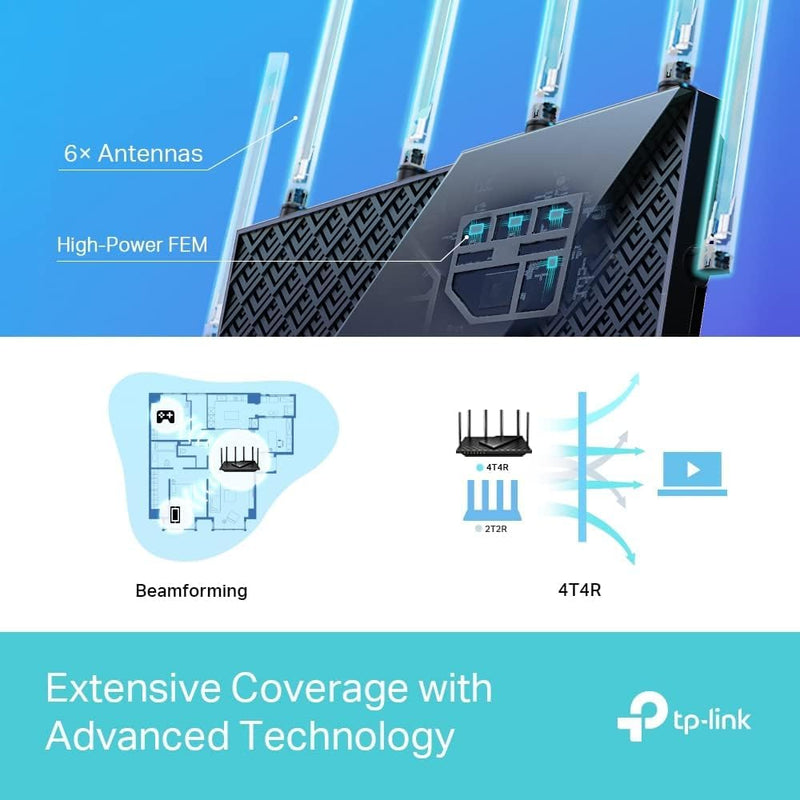 TP-Link Archer AX72 AX5400 Dual-Band WiFi 6 Router