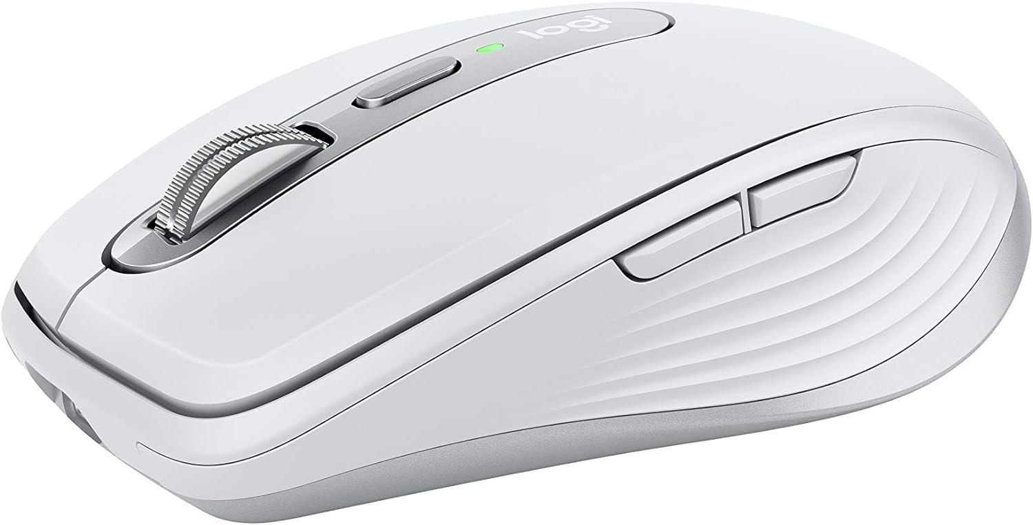 Logitech MX Anywhere 3 for Mac Wireless Mouse 高階無線滑鼠 - Light Gray 淡灰色