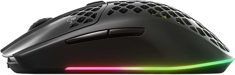 SteelSeries Aerox 3 Wireless Onyx RGB超輕量無線電競滑鼠 (62612)
