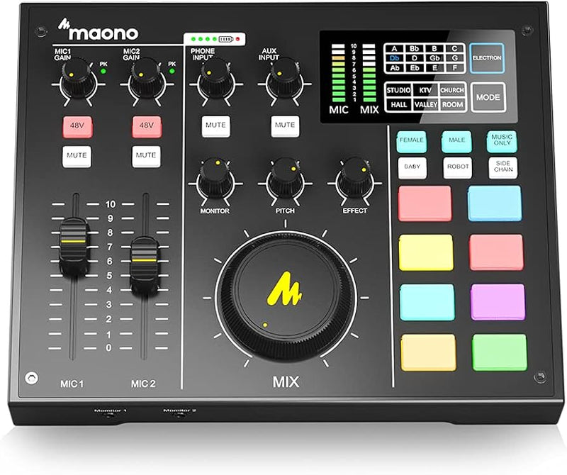 Maono Maonocaster Pro AU-AM100 Production Studio Professional Mixing Workbench 
