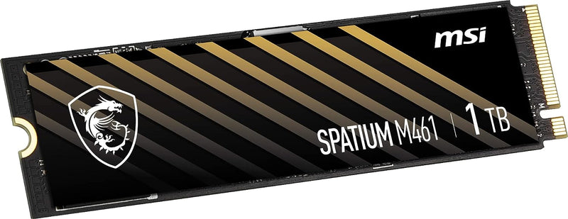 MSI Spatium M461 1TB 3D NAND(QLC) PCIe 4.0 NVMe M.2 SSD