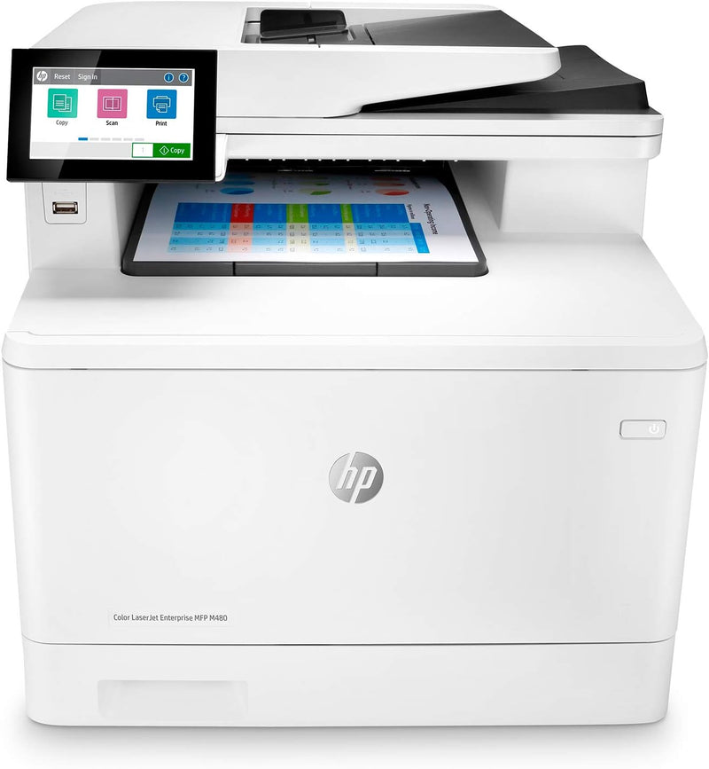HP Color LaserJet Enterprise MFP M480f Printer-3QA55A 