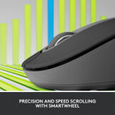 Logitech Signature M650 Silent Wireless Mouse 靜音無線滑鼠 - Graphite 石墨灰色 (910-006259)