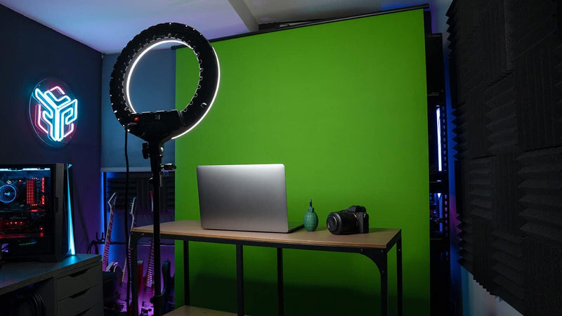 Streamplify Screen Lift 1.5m high green screen 