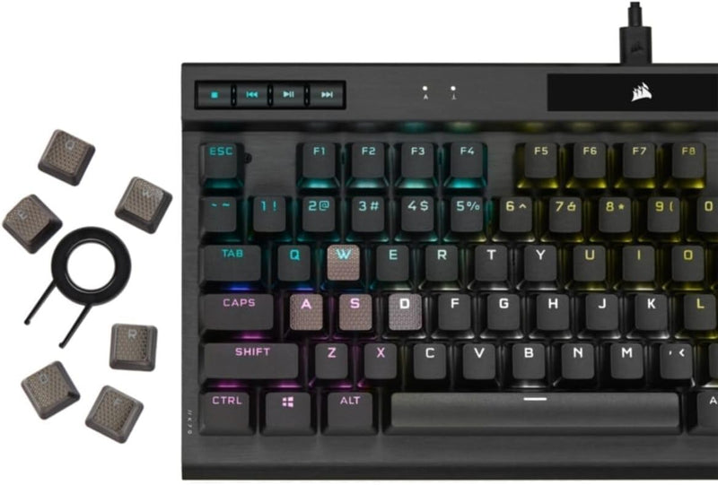 【CORSAIR 5月份電競產品優惠】Corsair K70 RGB TKL CHAMPION SERIES Mechanical Gaming Keyboard - CHERRY MX SPEED CH-9119014-NA