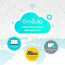 TP-Link Omada TL-SL2428P JetStream 24 Port 10/100Mbps + 4 Port Gigabit Smart Switch with 24 Port PoE+ (250W)