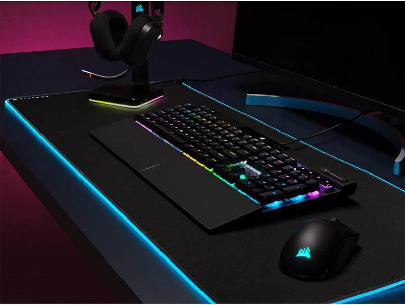 【CORSAIR 5月份電競產品優惠】Corsair K70 RGB PRO Mechanical Gaming Keyboard with PBT DOUBLE SHOT PRO Keycaps - CHERRY® MX Red CH-9109410-NA