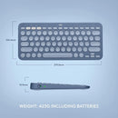 Logitech K380 for Mac Wireless Keyboard (English Version) 跨平台藍牙鍵盤 - Midnight Blue 午夜藍色 920-011181 原裝行貨