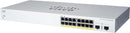 Cisco Business CBS220 16-Port Gigabit + 2-Port Gigabit SFP Uplink Smart Switch (CBS220-16T-2G-UK / NE-2216T2G)