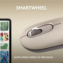 Logitech POP Wireless Mouse with Emoji Button Function - Mist Grey 霧沙灰 910-006622 原裝行貨