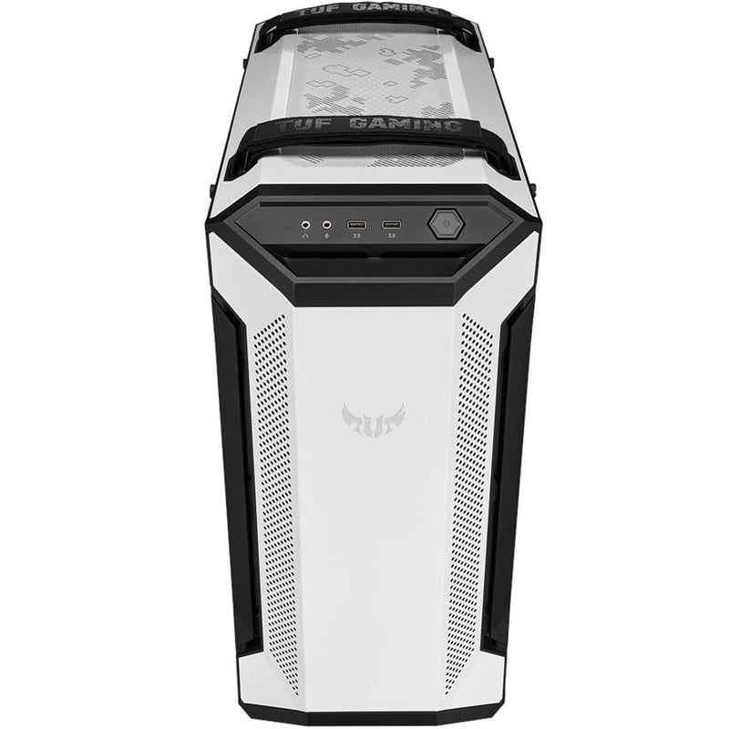 ASUS TUF Gaming GT501 White Edition (White) ATX Tower Case supports EATX motherboards 