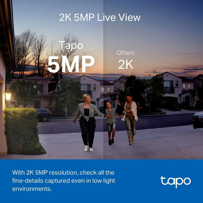 [最新產品] TP-Link Tapo C560WS 8MP 4K Outdoor Pan/Tilt Security Wi-Fi Camera 戶外旋轉式 Wi-Fi 防護攝影機