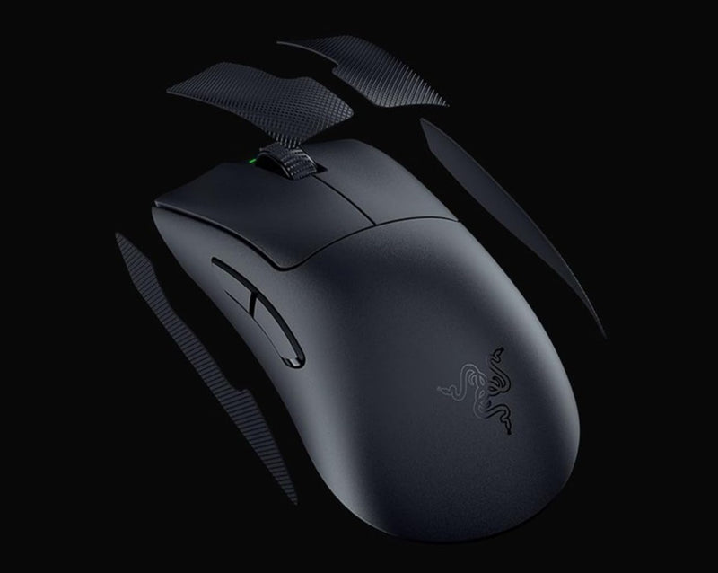 Razer DeathAdder V3 Pro - Black Black ultra-lightweight wireless ergonomic gaming mouse RZ01-04630100-R3A1