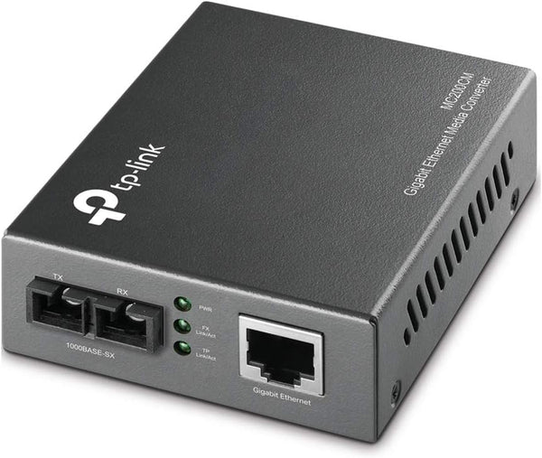 TP-Link MC200CM 10/100/1000 Mbps RJ45 to 1000 Mbps Multi-mode SC Fiber Converter (TP-NE-MC200CM)