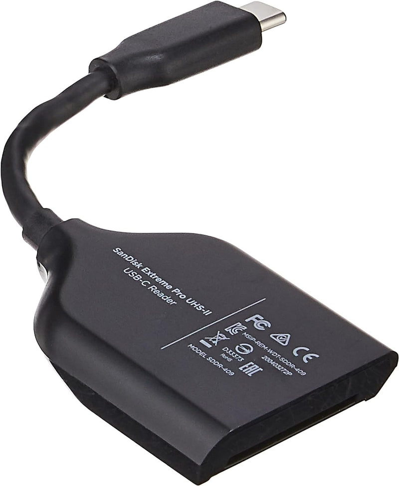 SanDisk Extreme PRO SD UHS-II (USB C) 讀/寫卡機 SDDR-409-G46 783-1363