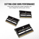 CORSAIR DDR5 SODIMM VENGEANCE 96GB Kit (2x48GB) DDR5 5600MHz CMSX96GX5M2A5600C48 Memory