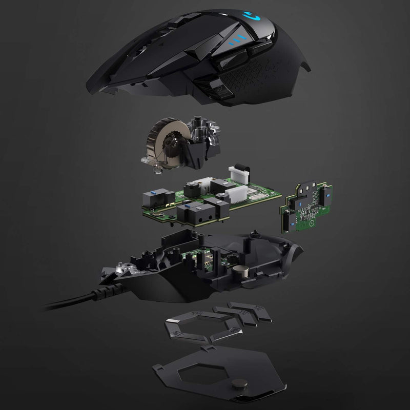 Logitech G502 HERO Gaming Mouse 有線高效能電競滑鼠 910-005472 原裝行貨