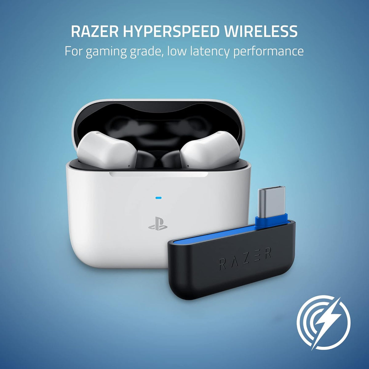 その他 Razer Hammerhead HyperSpeed Razer Hammerhead HyperSpeed (PlayStation) Wireless Gaming