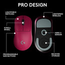 Logitech G Pro X Superlight 2 DEX 無線電競滑鼠 - Pink 粉紅色 910-007375 原裝行貨