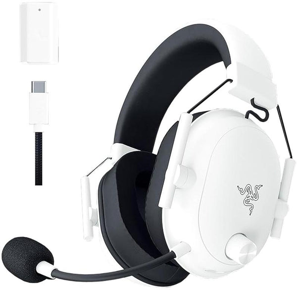 Razer BlackShark V2 (White) HyperSpeed ​​Wireless Ultra-Lightweight Gaming Headset RZ04-04960200-R3M1