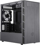 Cooler Master MasterBox MB400L Without ODD Black 黑色Tempered Glass Micro-ATX Case MCB-B400L-KGNN-S00