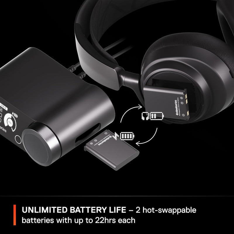 SteelSeries Arctis Nova Pro Wireless PlayStation Edition 無線多系統電競遊戲耳機 (61522)