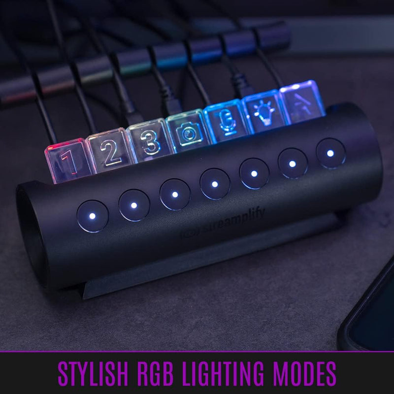 Streamplify Hub Control 7 7-Ports RGB USB 直播控制台
