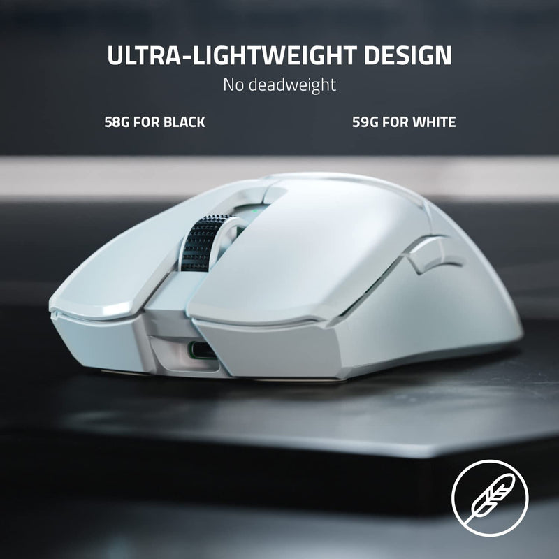 Razer Viper V2 Pro - White 白色 超輕、超快無線電競滑鼠 RZ01-04390200-R3A1
