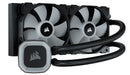 CORSAIR H100 RGB 240mm Liquid CPU Cooler CW-9060053-WW