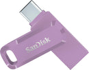 SanDisk 256GB Ultra Dual Drive Go Lavender (薰衣草紫) Flash Drive 隨身碟 (USB 3.2 Gen 1 400MB/s) SDDDC3-256G-G46L 772-4613