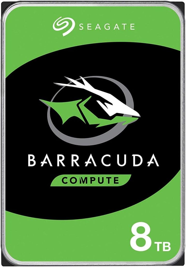 Seagate 8TB BarraCuda ST8000DM004 3.5" SATA 5400rpm 256MB Cache HDD