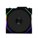 LIAN LI UNI FAN TL Wireless Reverse Blade 反葉 120mm Case Fan - BLACK (12RTL1W1B)