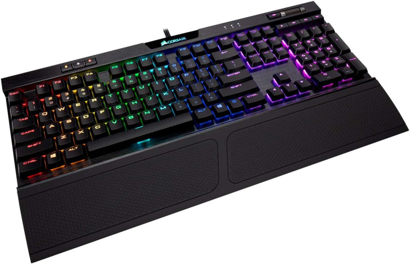 Corsair K70 RGB MK.2 Low Profile RAPIDFIRE Mechanical Gaming Keyboard - CHERRY® MX Low Profile Speed CH-9109018-NA