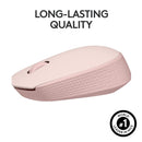 Logitech M171 無線滑鼠 - Rose Pink 玫瑰粉色 910-006868 原裝行貨
