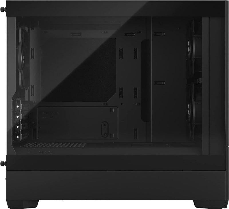 Fractal Design Pop Mini Silent Black TG Clear Tint M.ATX Case FD-C-POS1M-02 