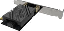 ASUS PCE-BE92BT BE9400 WiFi 7 PCI-E Adapter with 2 external antennas and magnetized base (NE-APBE92B)