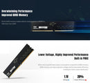 KLEVV Value Series 32GB (1x32GB) DDR5 5600MHz Desktop Memory (V32-KD5BGUA80-56G460A)