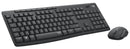 Logitech MK295 Silent Wireless Combo 靜音無線鍵盤滑鼠組合 (中文版) - Graphite Black 石墨黑色 920-009811 原裝行貨