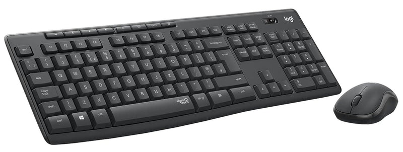 Logitech MK295 SILENT Silent Wireless Keyboard and Mouse Combo 