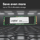 Crucial 1TB E100 CT1000E100SSD8 M.2 2280 PCIe Gen4 x4 SSD