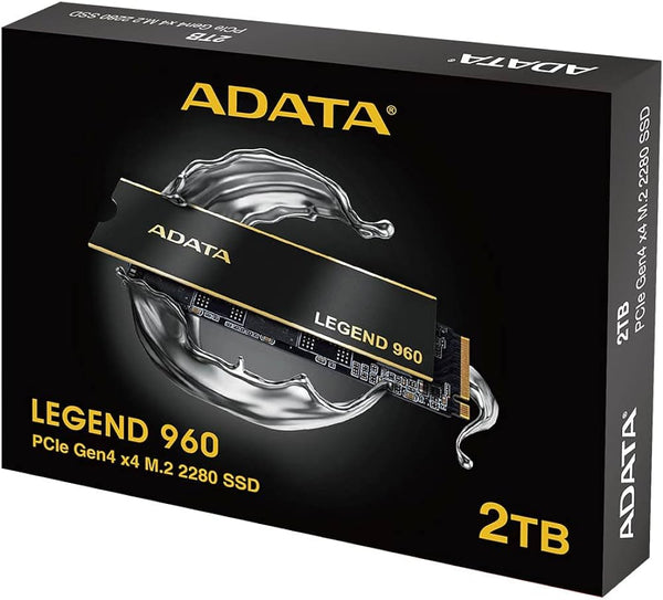 ADATA 2TB LEGEND 960 ALEG-960-2TCS M.2 2280 PCIe Gen4 x4 SSD